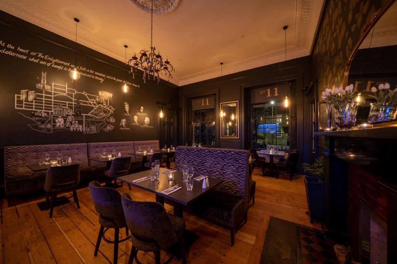 No11 Boutique Hotel & Brasserie Edimburgo Exterior foto